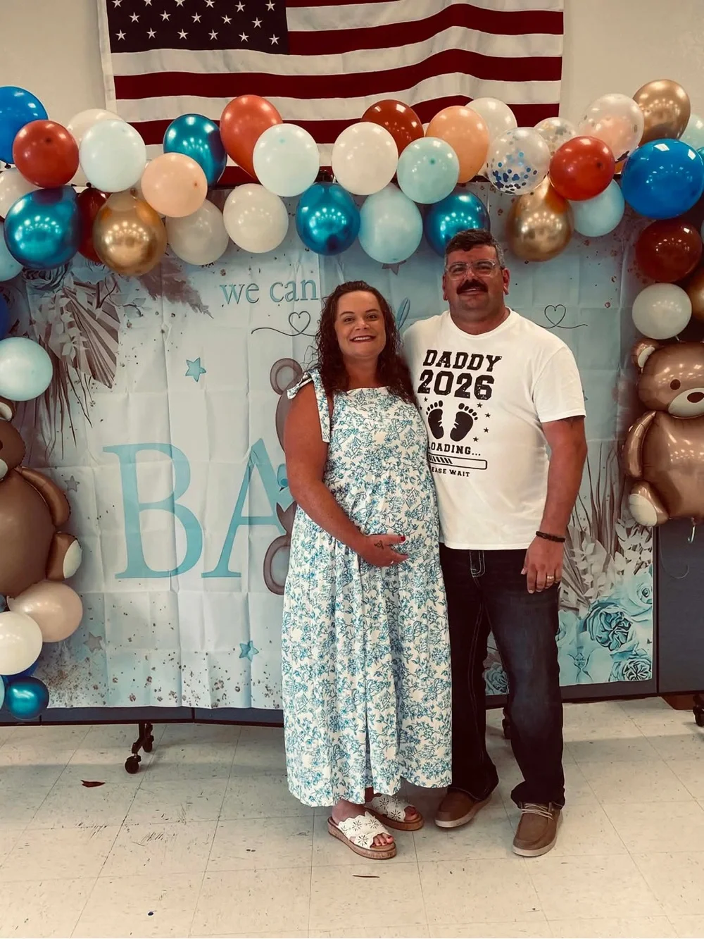 Baby boy party banner